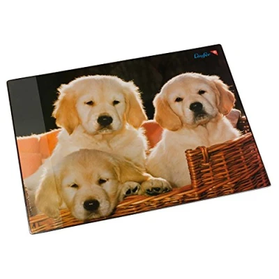 Imagen de Läufer 4006677465810 Alfombrilla de escritorio (400 x 530 mm), diseño perros