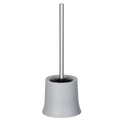 Imagen de WENKO Escobillero Basic Gris portaescobillas para el WC