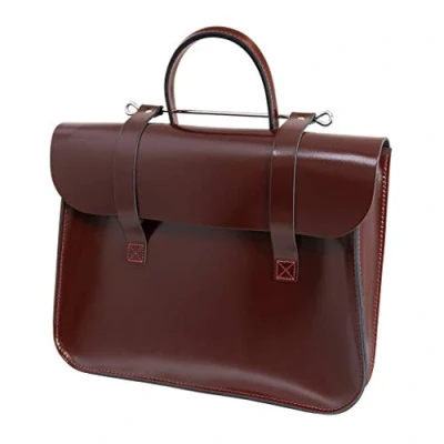 Imagen de Oxford Traditional Leather MC1 W, Bolso de Piel, Granate (Wine)