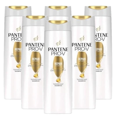 Imagen de Champú Repara y Protege de Pantene Pro V para un cabello suave, paquete 6 unidades (6 300 ml)