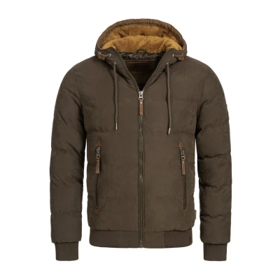 Imagen de Indicode Jeans Chaqueta de invierno, Hombre, Talla: Small, Mottled brown