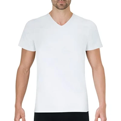 Imagen de Eminence Camiseta interior para hombre, color blanco, talla XXXXL (Talla del fabricante 8)