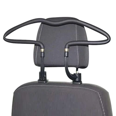 Imagen de Voiakiu Coche Extensible para Ropa,Perchero Plegable Asiento Coche, Colgador Silla, reposacabezas Trasero, Traje Abrigo