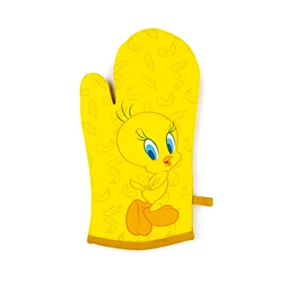 Imagen de Excelsa Tweety Guante de Horno, Talla única, Forro 100% algodón, Relleno poliéster