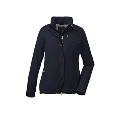Imagen de Killtec Women&#039;s Chaqueta funcional con capucha enrollable, plegable KOS 25 WMN JCKT, dark navy, 42, 38287 000