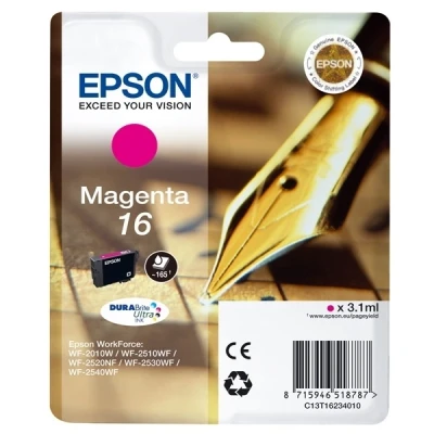 Imagen de Epson 16 Magenta para WorkForce WF 2010, 2510, 2520, 2530, 2540, 2630, 2650,