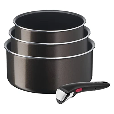 Imagen de Tefal Ingenio unlimited set de sartenes + mango extraible 169/18/20cm L1509102