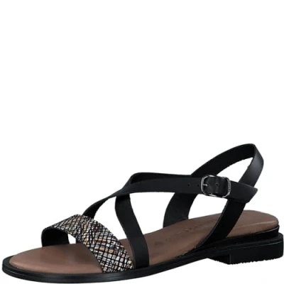 Imagen de Tamaris Mujer 1 28111 42, Sandalia con talón, Peine Negro, 41 EU