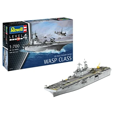 Imagen de Revell Maqueta US Navy Assault Carrier WASP Class