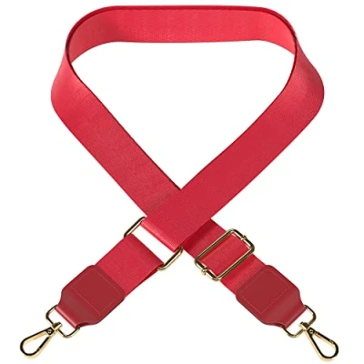 Imagen de EAZY CASE correa ajustable de repuesto para bolso mano, hombro ancha bolsos y bolsas transporte, color rojo