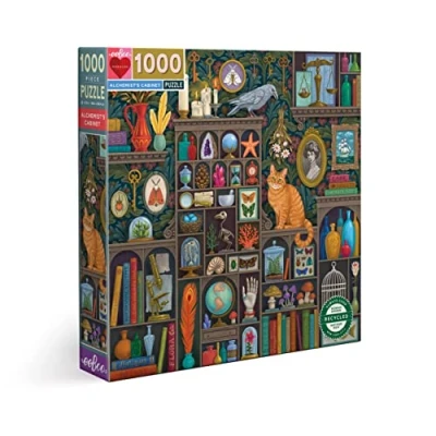 Imagen de eeBoo Alchemists Cabinet Puzzle 1000 Piece, 1 EA Rompecabezas, Multicolor, (PZTALC)