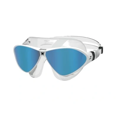 Imagen de Zoggs Horizon Flex Swim Mask Goggles, Unisex Adult, Clear/White/Titanium Mirror
