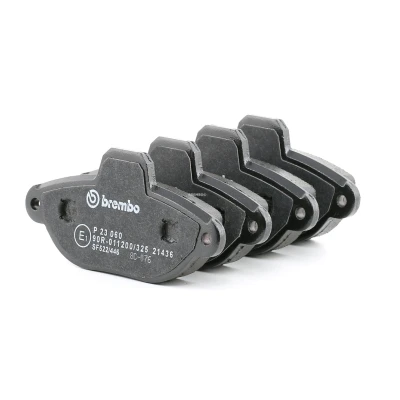 Imagen de BREMBO P 23 060 Juego de pastillas freno con contacto avisador desgaste accesorios FIAT: Punto II Hatchback, I Hatchback norauto,