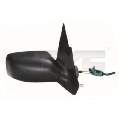 Imagen de Espejo retrovisor Tyc 310 0041 derecha negro Ajuste por cable, convexo