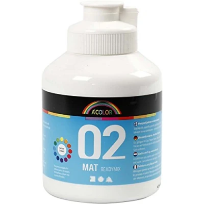 Imagen de A Color Pintura para mezclar, blanco, 500 ml