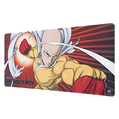 Imagen de Grupo Erik Alfombrilla ratón One Punch Man Saitama gaming manga Mousepad XL merchandising/Alfombrilla XXL escritorio Tapete accesorio gamer