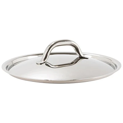 Imagen de Barazzoni Chef Line Tapa, Metal, Plateado, 18 cm