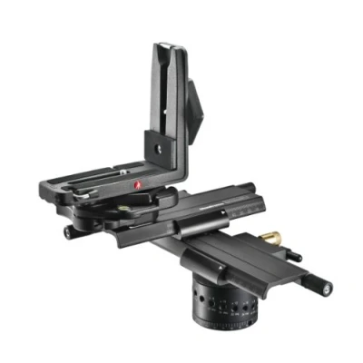 Imagen de Manfrotto MH057A5 LONG Rótula para trípode 1/4 20&quot; (con Dispositivo de Cambio rápido), Negro