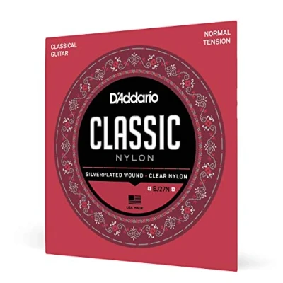 Imagen de D&#039;Addario Cuerdas para Guitarra Española EJ27N Juego de Clásica Nylon