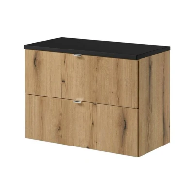 Imagen de Mueble de baño bajo lavabo newport con 2 cajones 80
