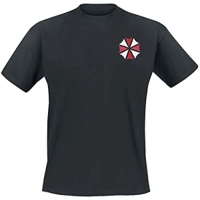 Imagen de Resident Evil Umbrella Co. Our Business Is Life Itself Hombre Camiseta Negro L 100% algodón Regular