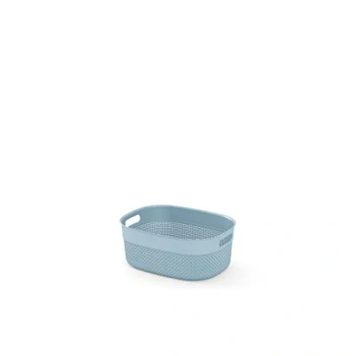 Imagen de Curver Cesta Filo rectangular, plástico reciclado, M/12 L, Azul
