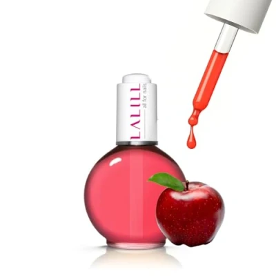 Imagen de LALILL Aceite para Cutículas de Uñas 75ml Manzana el Cuidado las SPA Manicura Manos Diseño Vegano Con Pipeta