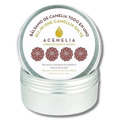 Imagen de Acemelia Bálsamo All in One de Camelia Reparador Calmante, Multifunción, Protege, Repara, Calma y Regenera 100% Natural 50 gr