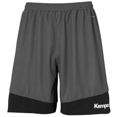 Imagen de Kempa Emotion 2.0 Shorts de Juego, Hombre, Antracita/Negro, XXXL