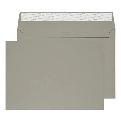 Imagen de Creativo Color C5, 162 x 229 mm, Wallet Peel and Seal Sobre Storm gris (25 unidades)