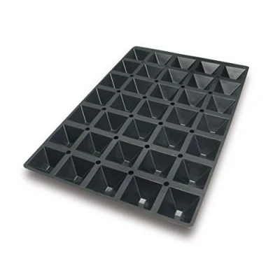 Imagen de Lacor Molde de Silicona Pirámide, Gris, 40 x 60 cm