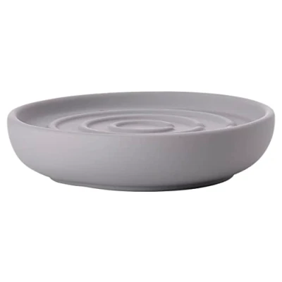 Imagen de Zone Denmark Nova One Gris bandeja para jabón Bandejas (Gris, Cerámica, Alrededor, Baño, Independiente, 11,5 cm)