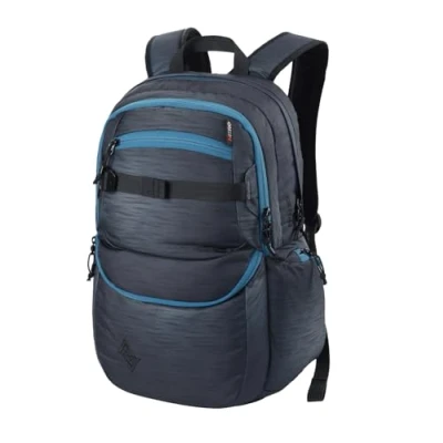 Imagen de Nitro Future Hero Mochila escolar con organizador Schoolbag Daypack compartimento para portátil de 17 pulgadas, Neblina, 35 L, Casual