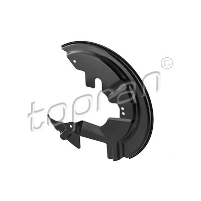 Imagen de TOPRAN 305 497 Chapa Protectora de Disco Freno Eje delantero, derecha
