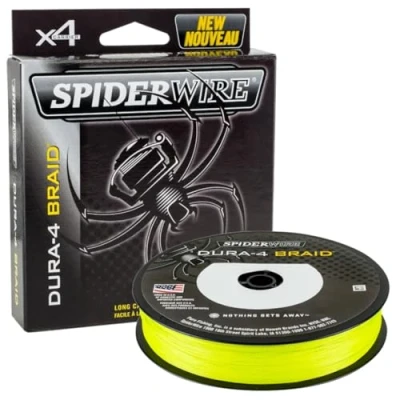 Imagen de Spiderwire Dura 4 Braid 150m 0.40mm/45.0kg 99lbs Amarillo Hilo trenzado