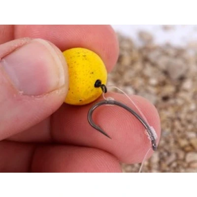 Imagen de Korda Ready Tied IQ2 D Rig Kurv Shank Anzuelo tamaño 4 (15lb) Bajo de línea carpfishing