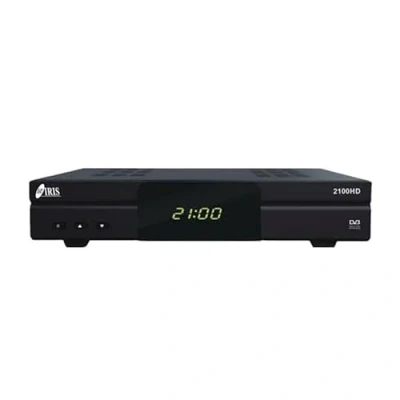 Imagen de Receptor satélite Iris 2100HD, FullHD, Conexión HDMI 1.4, RCA, USB 2.0, WiFi incorporado, Negro