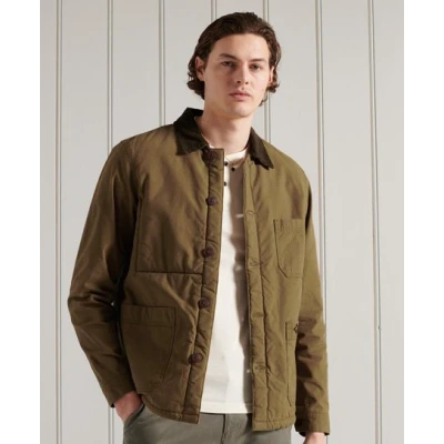 Imagen de Superdry A1 Casual Jacket Chaqueta, Duck Wax, L para Hombre