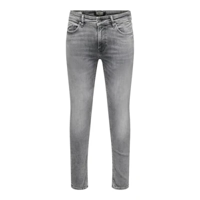 Imagen de Only &amp; Sons Vaqueros slim fit, Hombre, Talla: 28x32, Medium grey denim