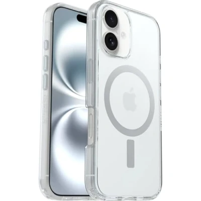 Imagen de OtterBox Symmetry+ PC Back Cover Transparente Magnético Apple iPhone 16