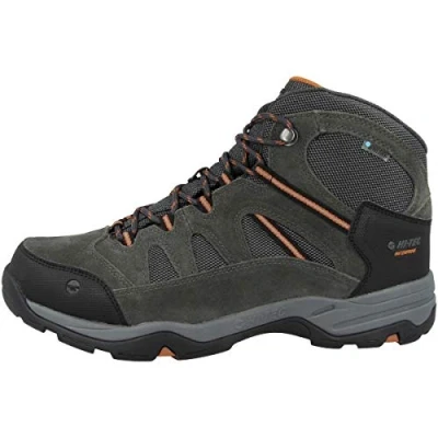 Imagen de HI TEC Bandera II WP Zapatillas de senderismo, Hombre, Talla: 47, Charcoal/graphite/burnt orange Zapatos