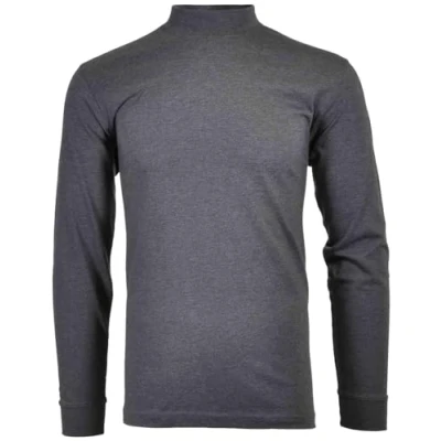 Imagen de Ragman Mao Camiseta de manga larga para hombre, gris oscuro, 5XL