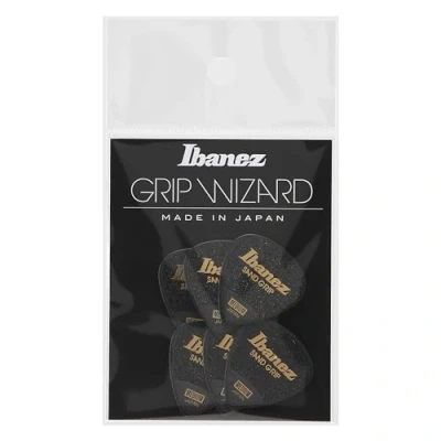 Imagen de Ibanez ppa16hsgye asistente serie, arena Grip Púas 6 unidades, 1,0 mm), color amarillo