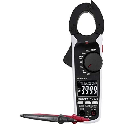 Imagen de VOLTCRAFT VC 522 Alicates de corriente digital CAT III 600 V (Counts): 4000