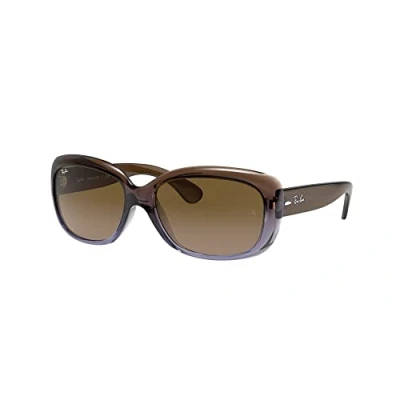 Imagen de Ray Ban 0RB4101 Gafas de Sol, Brown Gradient Lilac, 57 para Mujer