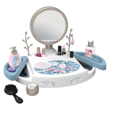 Imagen de Smoby My Beauty Studio con Espejo Estudio de Maquillaje para niños a Partir 3 años 15 Accesorios el Pelo, Las uñas y Maquillaje, cosméticos Falsos. ( 7600320252 )