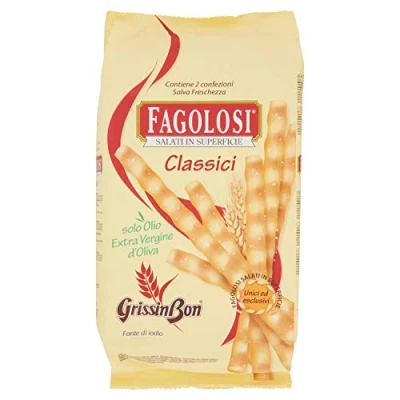 Imagen de Grissinbon GRESSINS FAGOLOSI A L HUILE D OLIVE 250GR