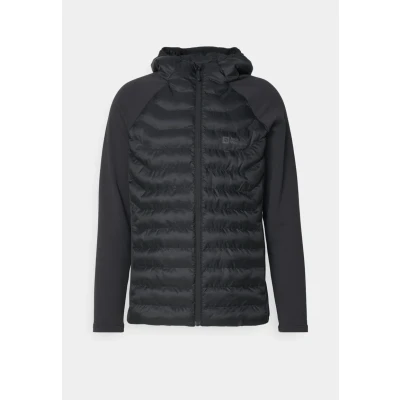 Imagen de Jack Wolfskin Routeburn PRO Hybrid Chaqueta outdoor, Hombre, Talla: Medium, Black