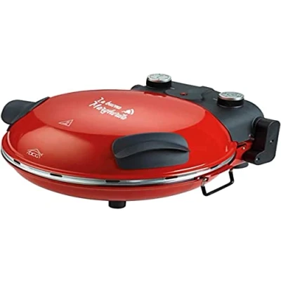 Imagen de DCG Eltronic MB2300 1200W fabricante de pizza y hornos Horno para pizzas (A12, 1200 W, 50 Hz, 30 cm, 185 mm)