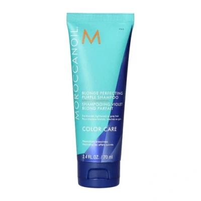 Imagen de Moroccanoil Champú Violeta Rubios Perfectos, 70ml